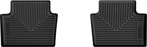 Mazda CX-30 Floor Mats (2) - Rear - Husky Liners - X-Act Contour - Black - `22-`25 Mazda CX-30 Floor Mats (2) - Rear - Husky Liners - X-Act Contour - Black - `22-`25